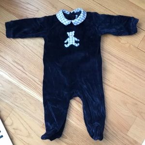 Jacadi velvet 6M one piece
